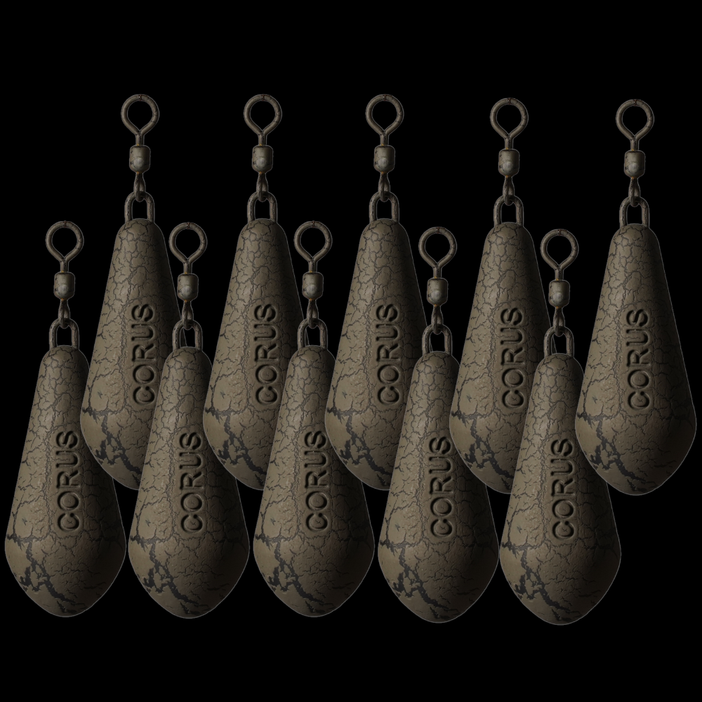 Corus Dumpy 2.0oz Distance Leads x 10