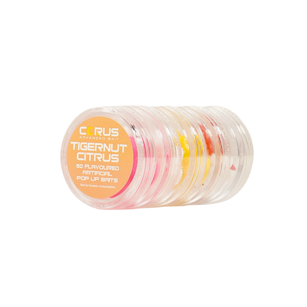 Tigernut Citrus 50pc Artificial Pop Up Corn & Maggot Stack
