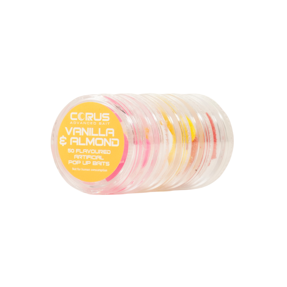 Vanilla & Almond 50pc Artificial Pop Up Corn & Maggot Stack