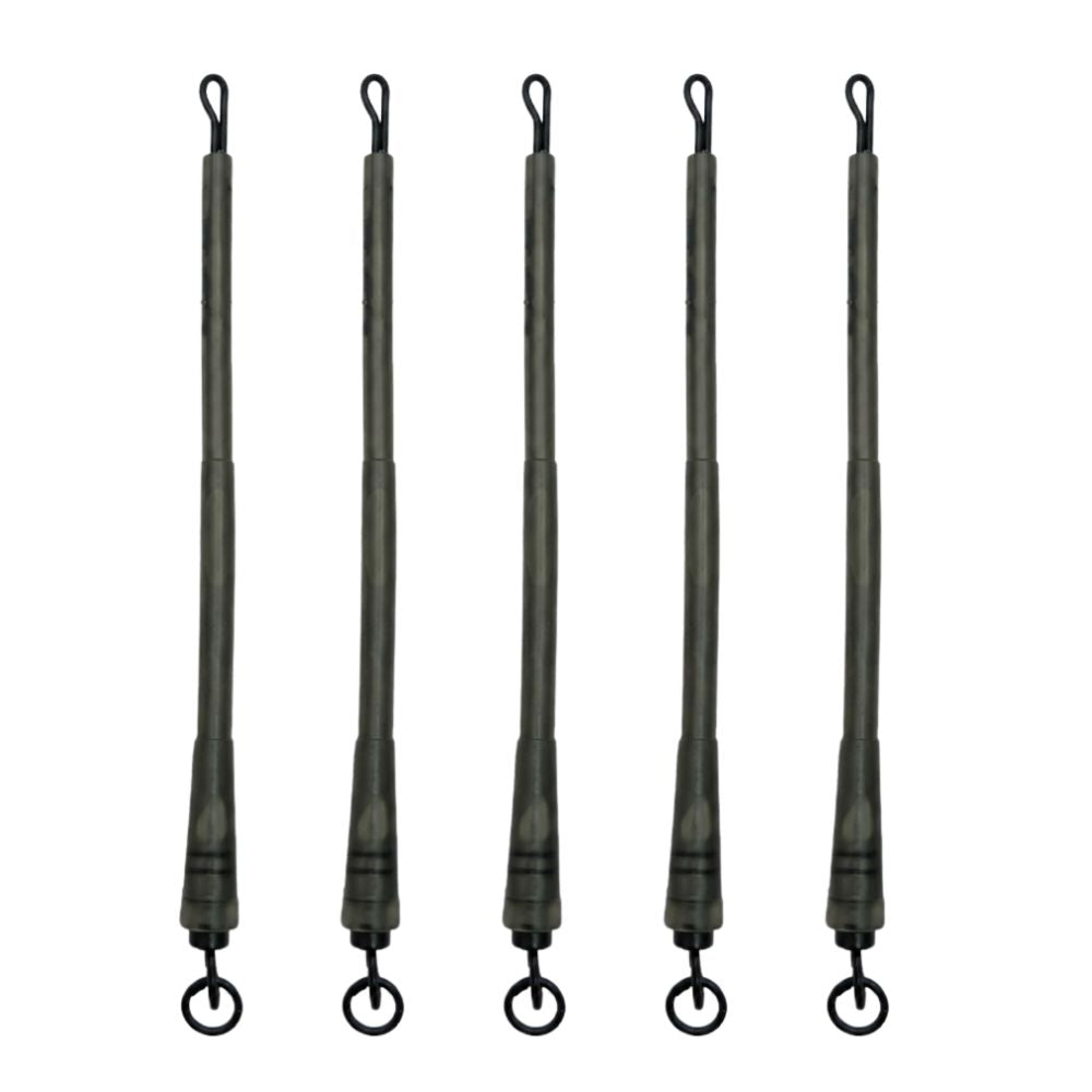 Corus 5pc PVA Bag Stems with Swivel and O-Ring – 80cm