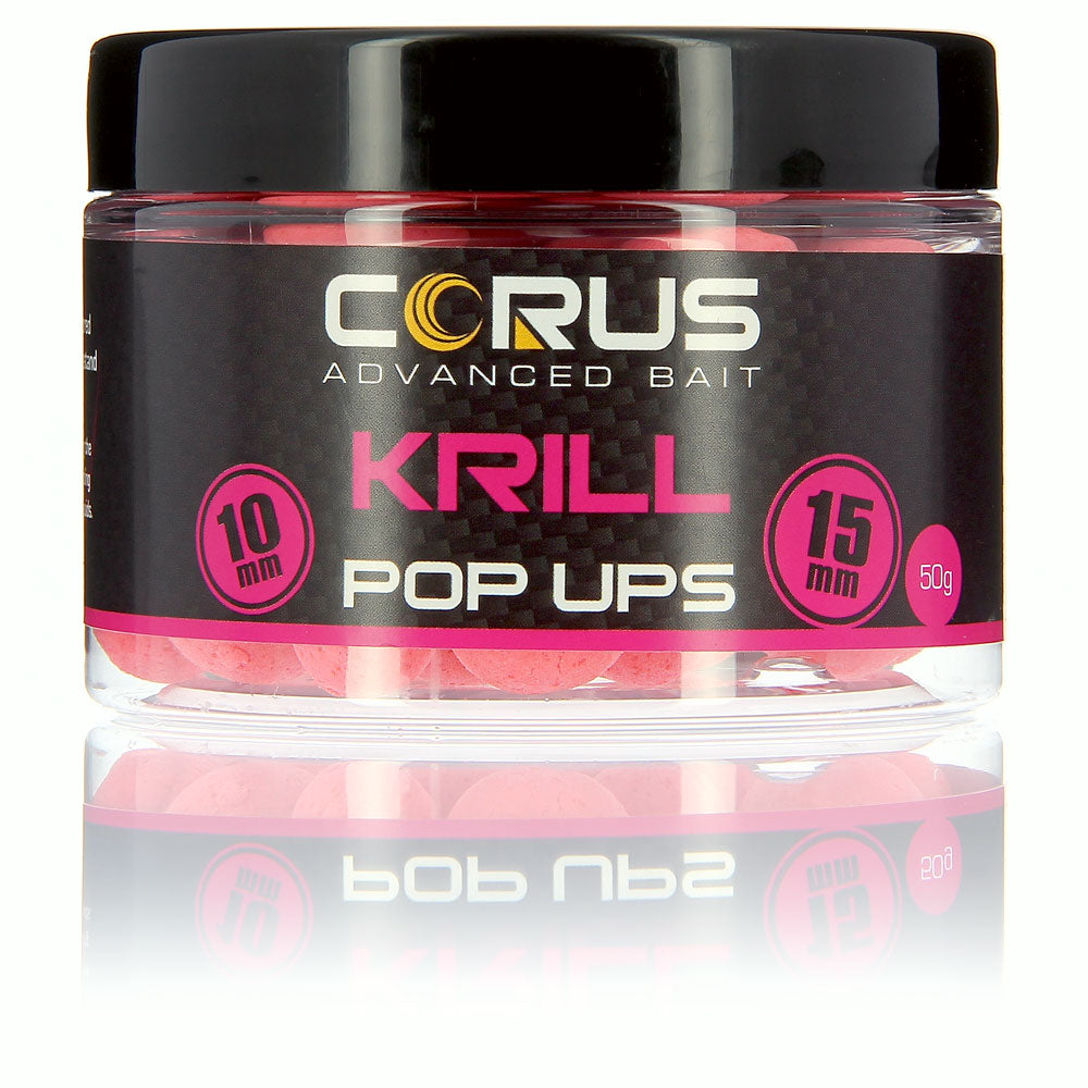 Pop Ups 10mm & 15mm-Krill (Pink)