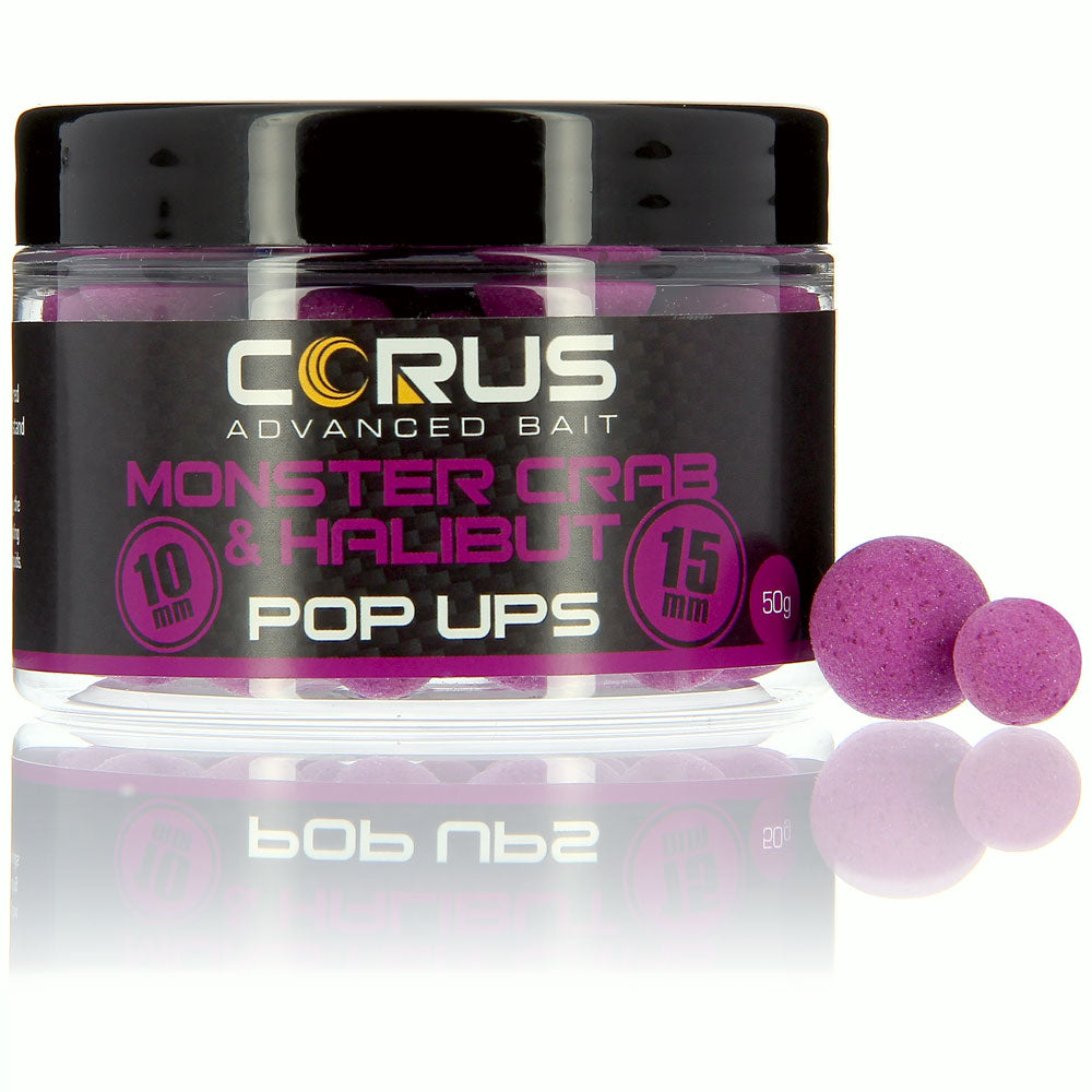 Corus Monster Crab & Halibut Pop Up Boilies