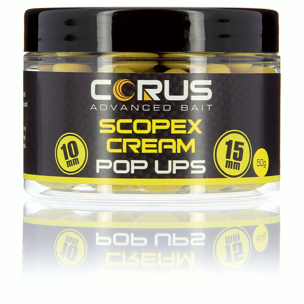 Pop Ups 10mm & 15mm-Scopex Cream (Yellow)