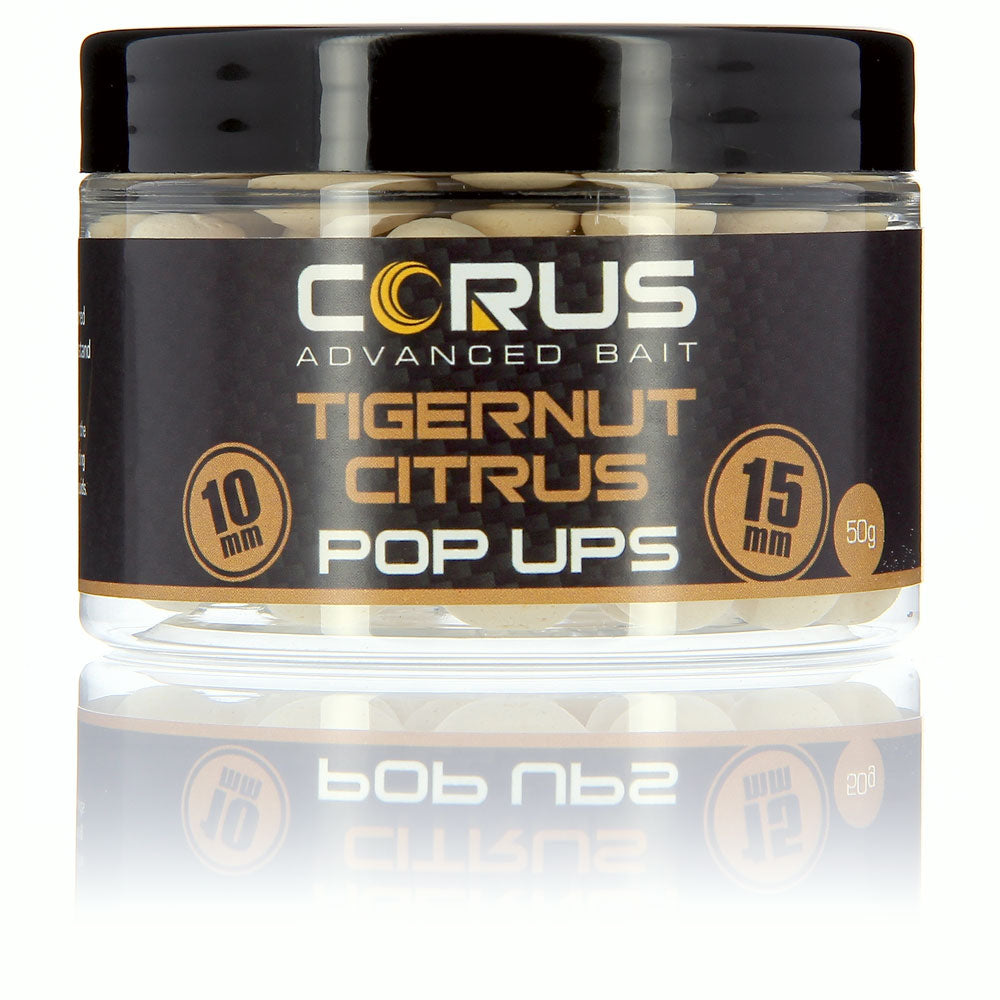 Pop Ups 10mm & 15mm-Tigernut Citrus (White)