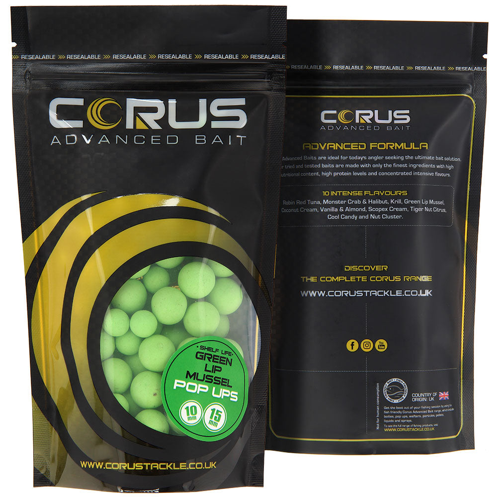 Pop Ups Refill Bag Green Lip Mussel