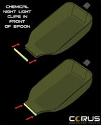 Corus 18m Long Reach Baiting Pole. Includes Float And Spoon-1 x 18m Pole + Spoon + Float