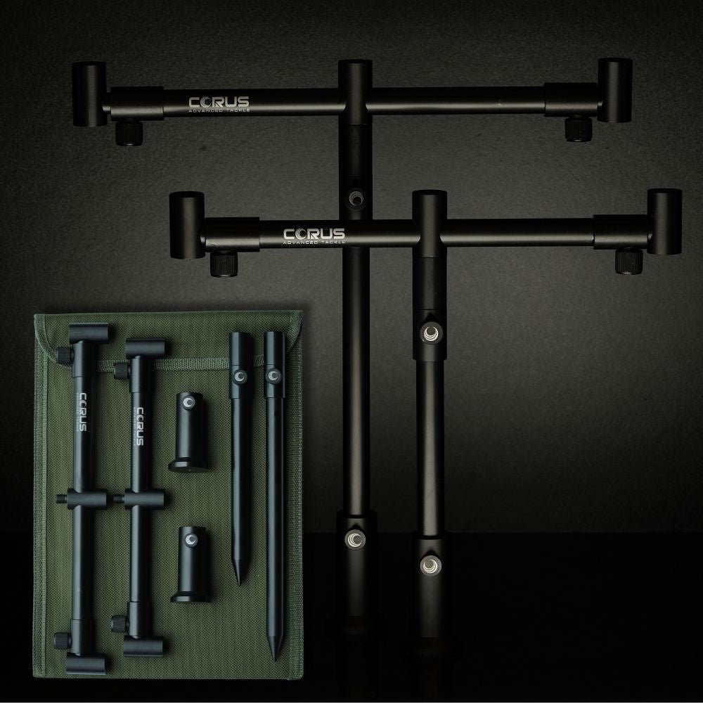 Corus Black Stage Stand Buzz Bar Set Up