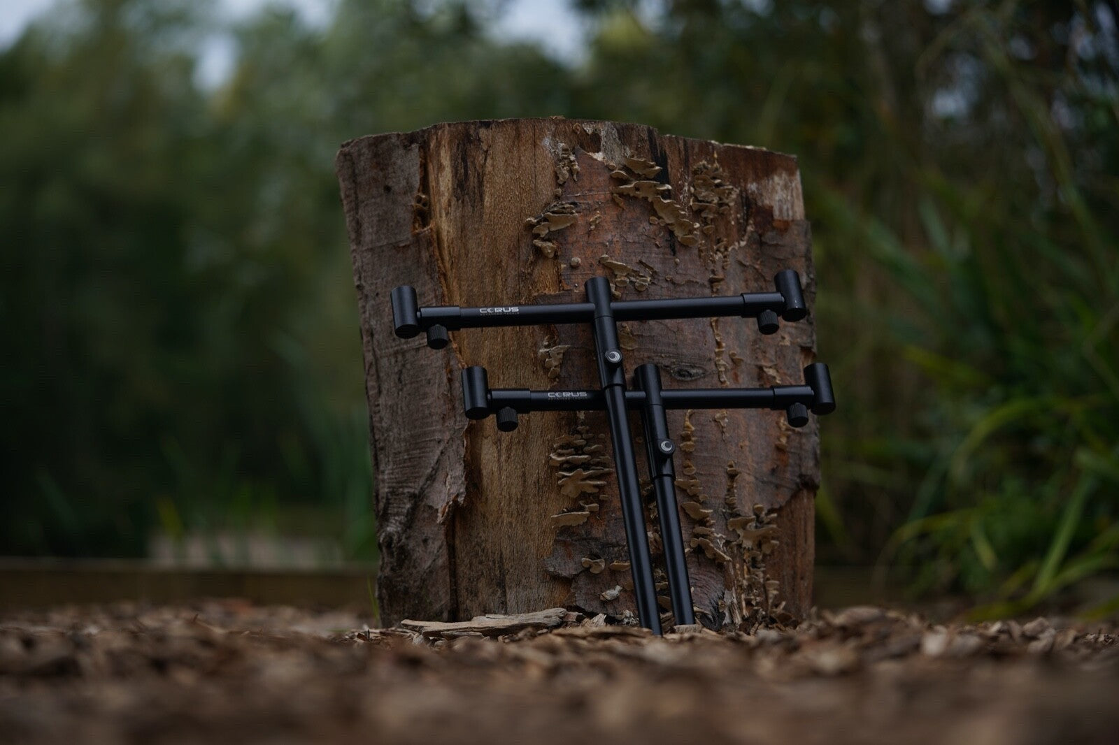 Corus Black Stage Stand Buzz Bar Set Up