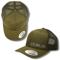 Green Corus 6 Panel Cap